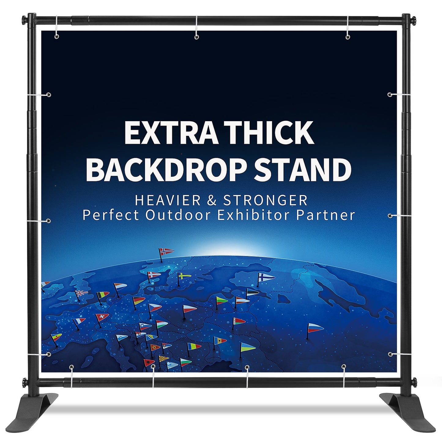 Adjustable Banner Stand(8x8)