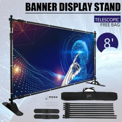 Adjustable Banner Stand(8x8)