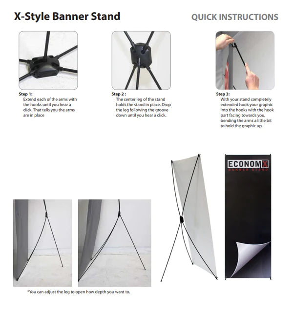 X Banner Stand